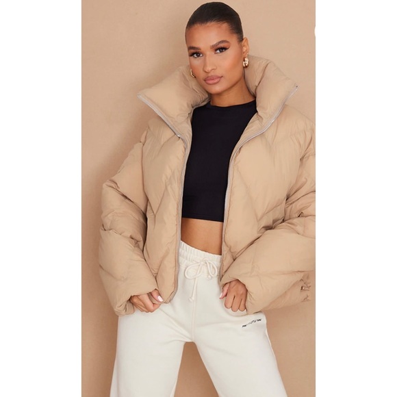 PrettyLittleThing Jackets & Blazers - ❌SOLD❌Pretty Little Thing Chevron Quilted Puffer Jacket